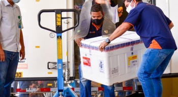 Goiás recebe mais 132 mil doses de vacina contra Covid-19 nesta sexta (7)